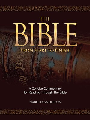 cover image of The Bible from Start to Finish